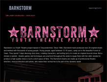 Tablet Screenshot of barnstorm.org.uk